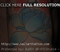 blue lotus tattoo pictures