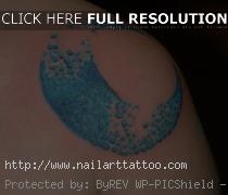blue moon tattoo