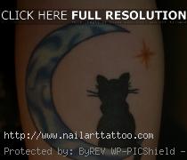 blue moon tattoo designs