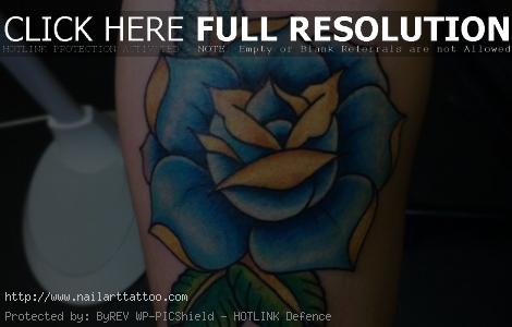 blue rose tattoo tumblr