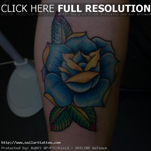 blue rose tattoo tumblr