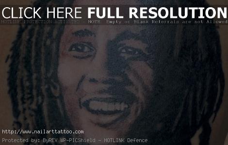 bob marley tattoo