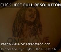 bob marley tattoos