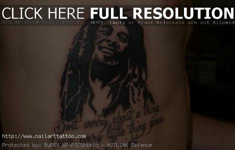 bob marley tattoos for men