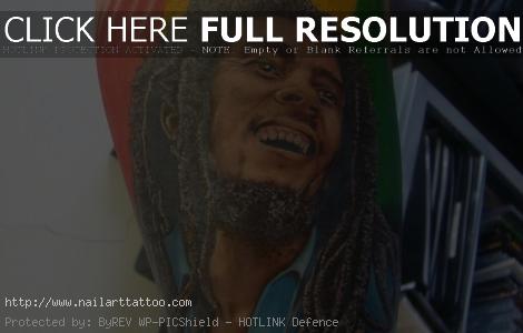 bob marley tattoos forearm