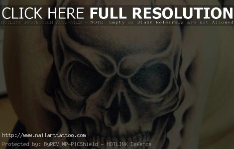 body art tattoo skulls