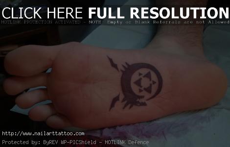 bottom of foot tattoo care
