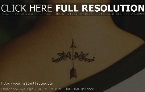 bow and arrow tattoo designs