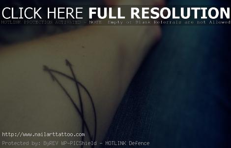bow and arrow tattoos