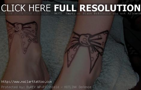 bow tie tattoos designs