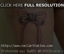 bow tie tattoos designs