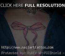 bow tie tattoos for girls