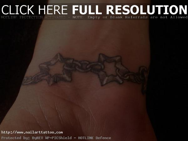 bracelet tattoos for women on wrist