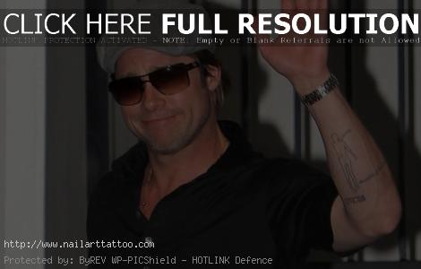 brad pitt tattoo iceman