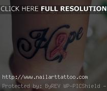 breast cancer awareness tattoos