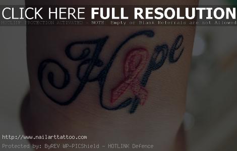 breast cancer awareness tattoos
