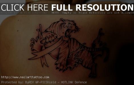 breast cancer ribbon tattoo designs for men