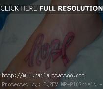 breast cancer tattoo designs