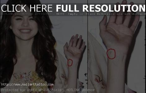 brenda song tattoo wrist