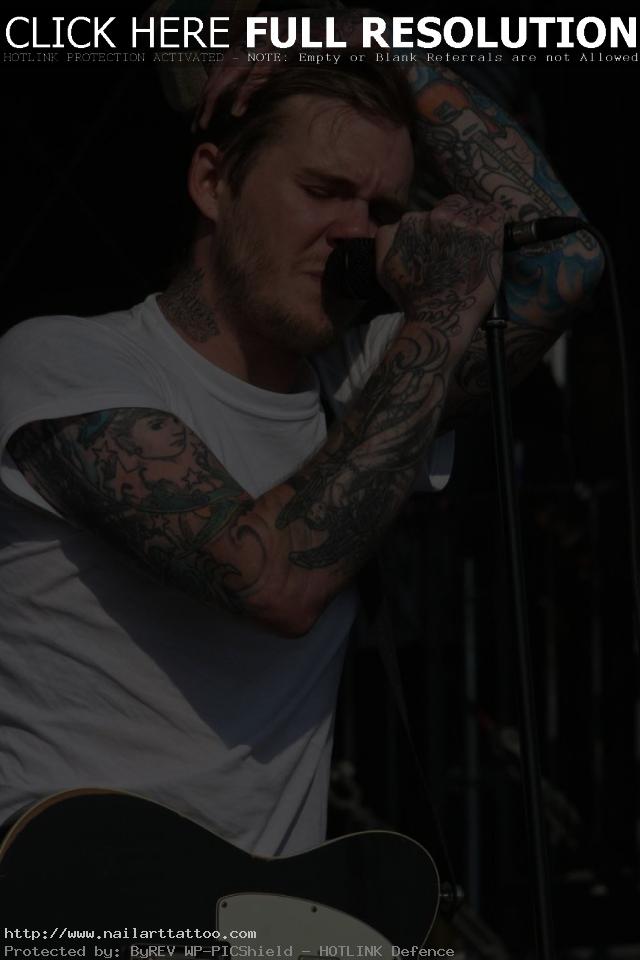 brian fallon tattoos