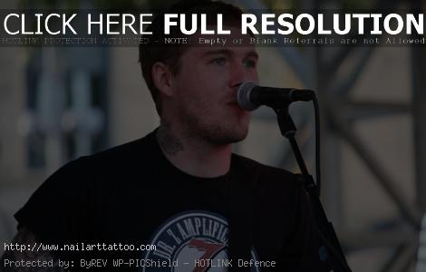 brian fallon tattoos knuckles