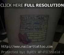brick wall tattoo drawings