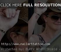 britney spears tattoo wrist