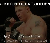 brock lesnar tattoo