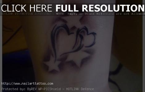 broken heart tattoo designs for girls