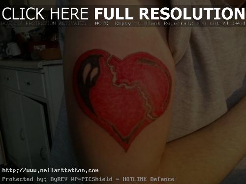 broken heart tattoo tumblr