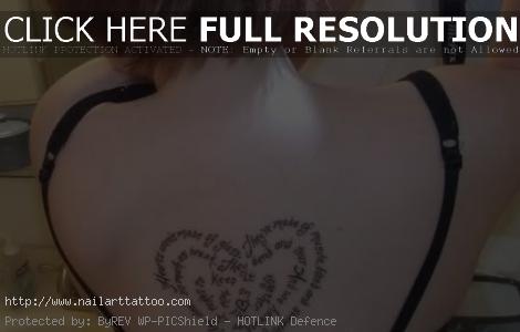 broken heart tattoos for girls