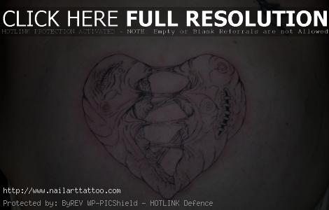 broken heart tattoos pictures