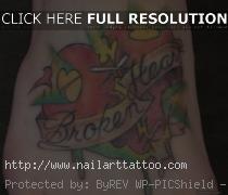 broken heart tattoos pinterest