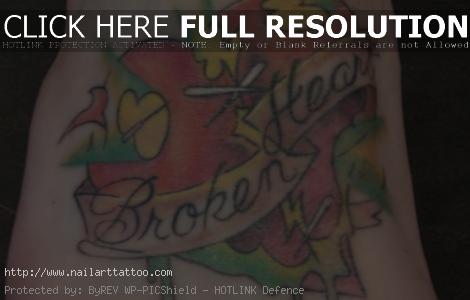 broken heart tattoos pinterest
