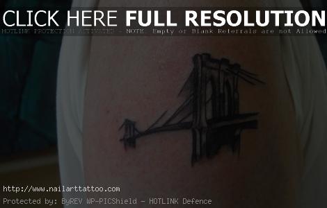 brooklyn bridge tattoo drawing