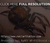 brown ink tattoo