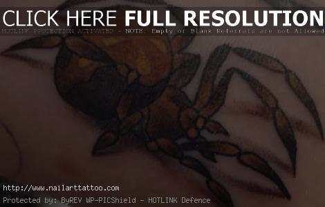 brown ink tattoo