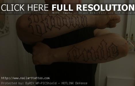 brown pride tattoos