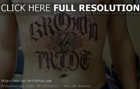brown pride tattoos drawings