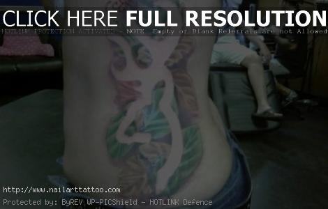 browning tattoos for girls on hip