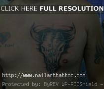 bull skull tattoo ideas