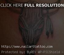 bull skull tattoo tumblr