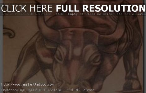 bull tattoo designs for men