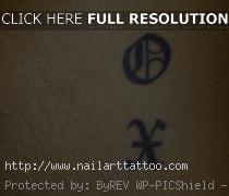 bulls eye tattoo