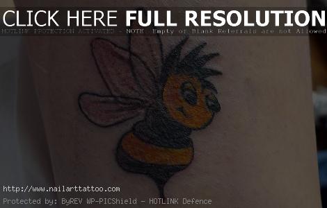 bumble bee tattoo designs