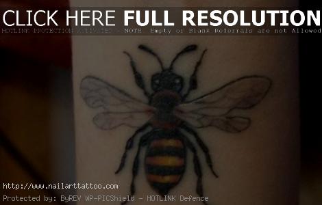 bumble bee tattoos designs