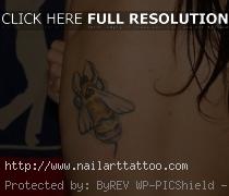 bumble bee tattoos for girls