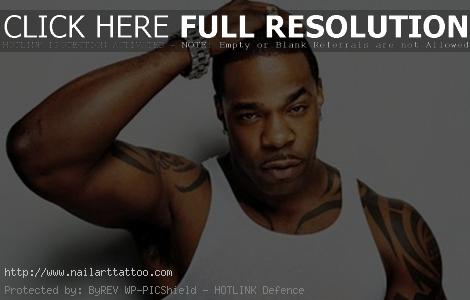 busta rhymes tattoos pictures