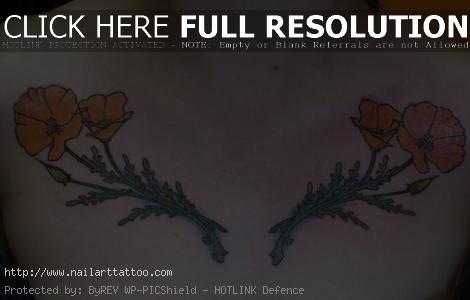 california poppy tattoo meaning