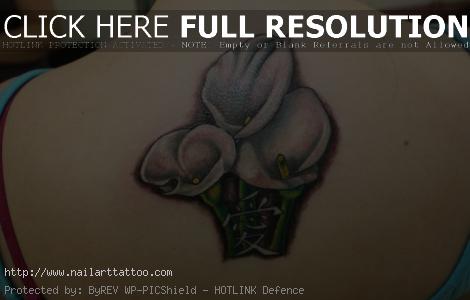 calla lily tattoos designs